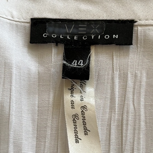 White Sleeveless Top Sz 44 Canada - Picture 3 of 5